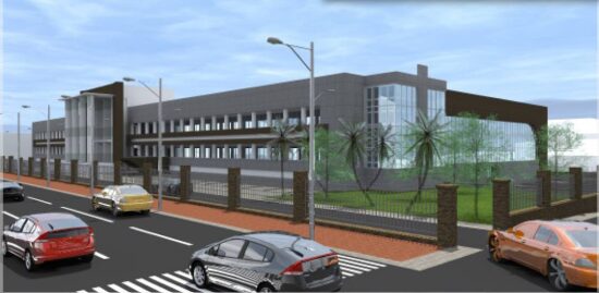 3D du renovation de l'hotel de la Poste et Telecommunication